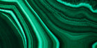 Wide close-up of green malachite with sweeping light and dark bands, a material reference for the Anohni necklace