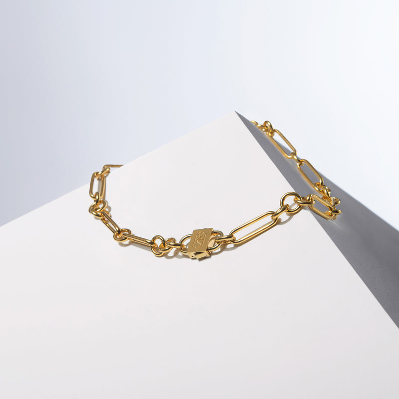 21” Medium Trombone Chain Necklace