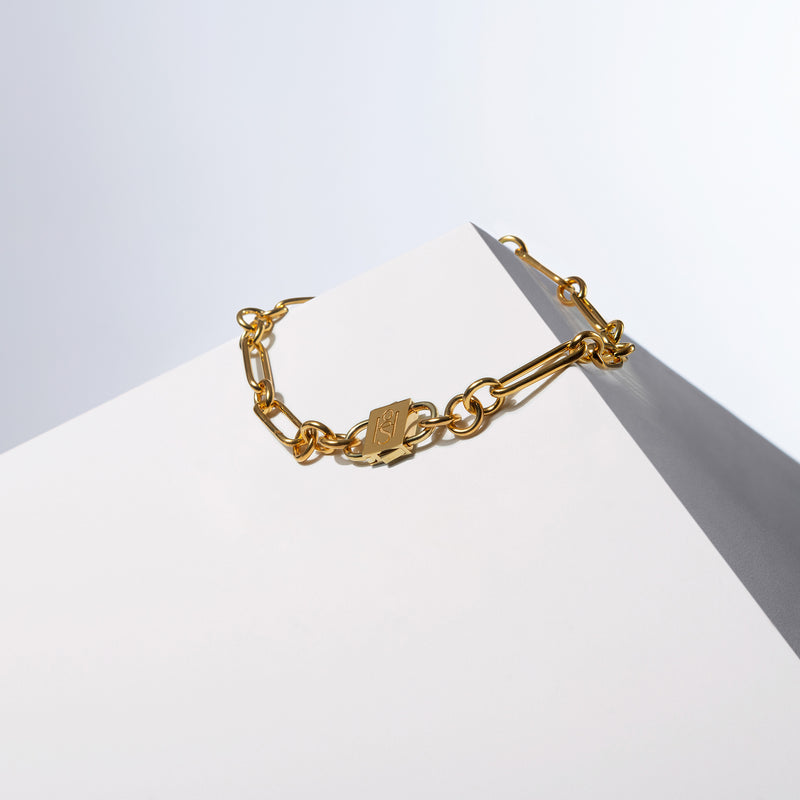 16” Choker Trombone Chain Necklace