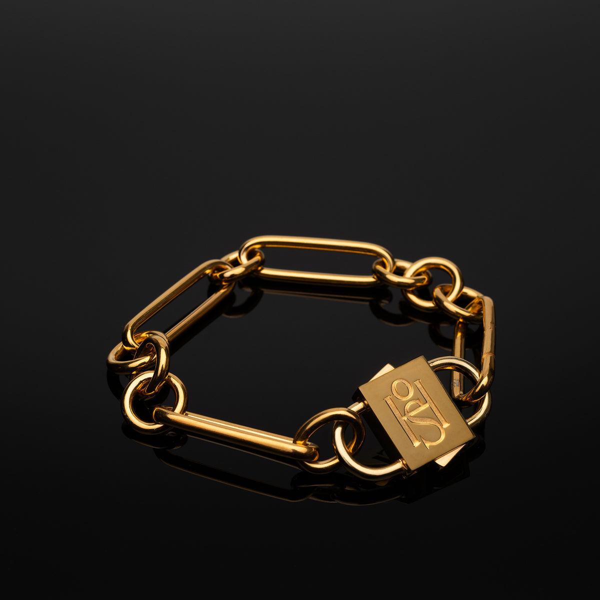 7.5” Trombone Chain Bracelet and Vortex