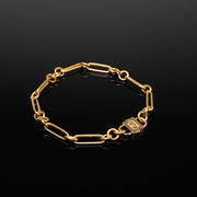 16” Choker Trombone Chain Necklace