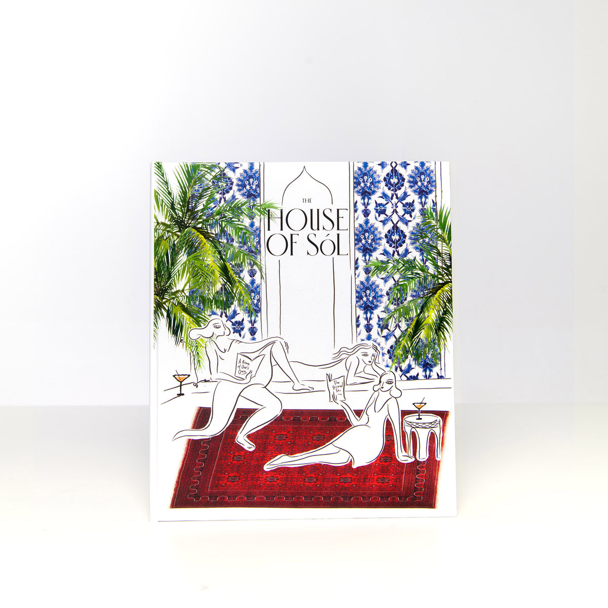 2021 Collector's Edition Box front cover with Gökçe İrten illustration of women reading on a red rug